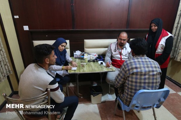 مراجعه ۵۱ هزار زائر به قرارگاه های مرزی هلال احمر